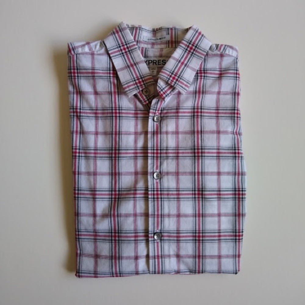 👔 EXPRESS “Extra Slim Fit” Button-Down Shirt